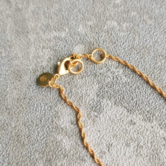 Julie Vos Pavé Teardrop Gold Pearl Bracelet - Picture 4 of 4